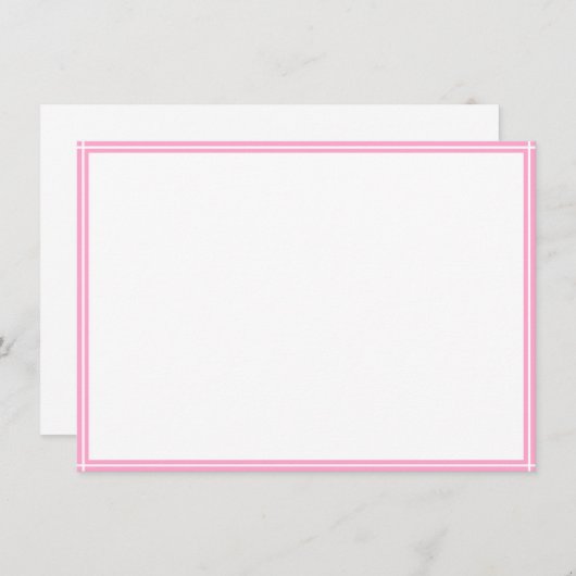 Aangepaste notitiekaart notitiekaartje (Voorkant / Achterkant)