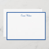 Aangepaste notitiekaart notitiekaartje (Voorkant / Achterkant)