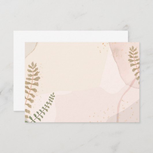 Aangepaste notitiekaart notitiekaartje (Voorkant / Achterkant)