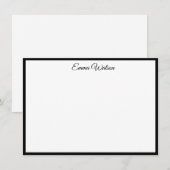 Aangepaste notitiekaart notitiekaartje (Voorkant / Achterkant)