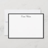 Aangepaste notitiekaart notitiekaartje (Voorkant)