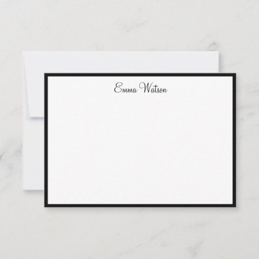 Aangepaste notitiekaart notitiekaartje (Voorkant)