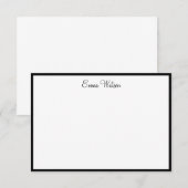 Aangepaste notitiekaart notitiekaartje (Voorkant / Achterkant)