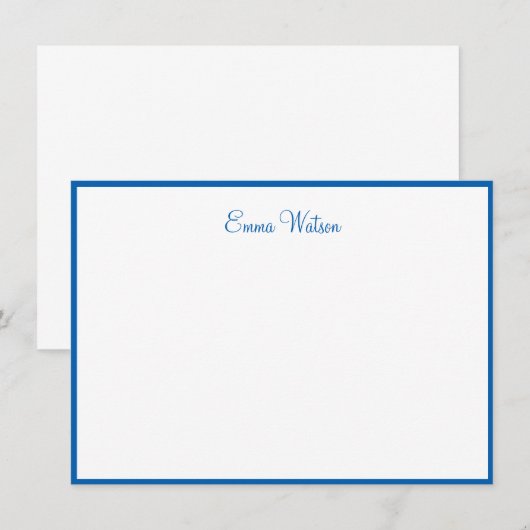 Aangepaste notitiekaart notitiekaartje (Voorkant / Achterkant)