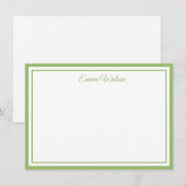 Aangepaste notitiekaart notitiekaartje (Voorkant / Achterkant)