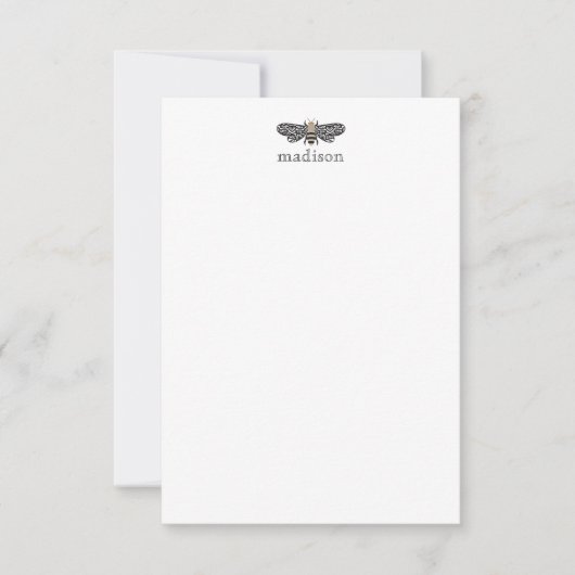 Aangepaste notitiekaarten voor Lacewing Bee (Voorkant)