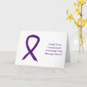 Aangepaste notitiekaarten voor Paarse bewustwordin (Gele Bloem)