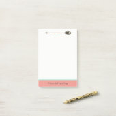 Aangepaste notitiepad voor tribale Pijl Post-it® Notes (Op bureau)
