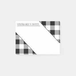 Aangepaste notities Buffalo Plaid Post-it® Notes