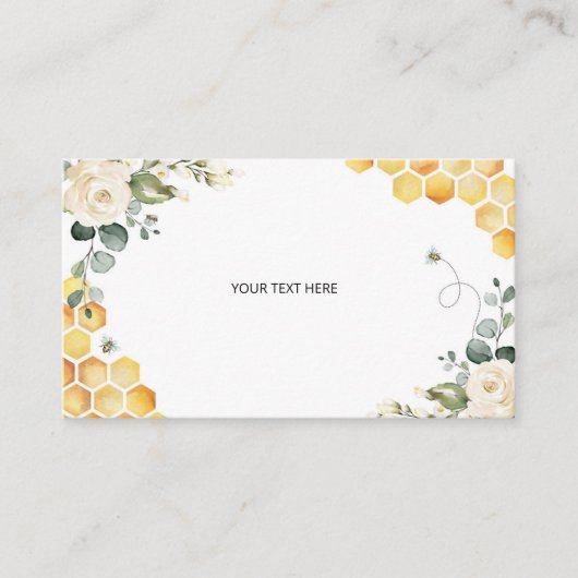 Aangepaste notities Enclosure Card voor bijen (Voorkant)