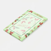 Aangepaste notities herfstpatroon post-it® notes (Schuin)