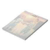 Aangepaste notities Trendy Family Photo Notitieblo Notitieblok (Linkerzijde)