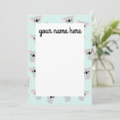 Aangepaste notities van het Koala-Beer (Staand voorkant)