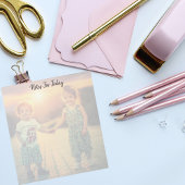 Aangepaste notities Volledige familiefoto-Notitieb Notitieblok