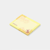 Aangepaste notities voor bijen en honingraat post-it® notes (Schuin)