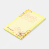 Aangepaste notities voor bijen en honingraat post-it® notes (Schuin)