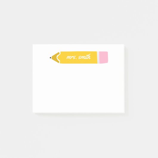 Aangepaste notities voor docenten Post-it Post-it® Notes (Voorkant)