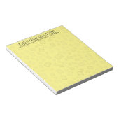 Aangepaste notities voor het calculatorpatroon notitieblok (Schuin)