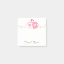 Aangepaste notities voor koffie