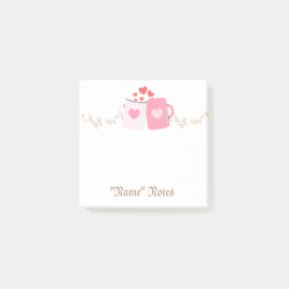 Aangepaste notities voor koffie post-it® notes