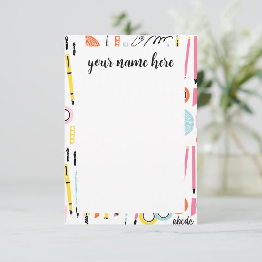 Aangepaste notities voor kunststofleveringen (Staand voorkant)