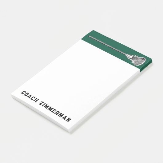 Aangepaste notities voor Lacrosse Gifts Post-it® Notes (Schuin)