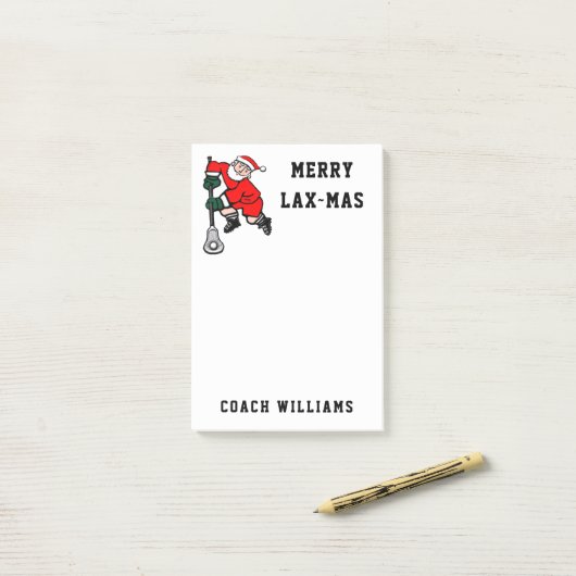 Aangepaste notities voor Lacrosse Gifts Post-it® Notes (Op bureau)