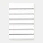 Aangepaste notities voor laptoppapier post-it® notes (Voorkant)