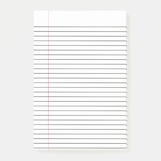 Aangepaste notities voor laptoppapier post-it® notes (Voorkant)