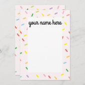 Aangepaste notities voor springen (Voorkant / Achterkant)