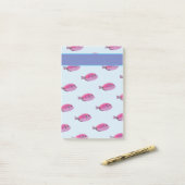 Aangepaste notities voor tropische vissen post-it® notes (Op bureau)