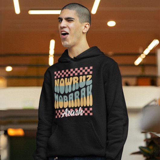 Aangepaste Nowruz Mobarak Perzische Nieuwjaar Fami Hoodie