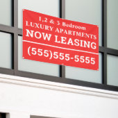 Aangepaste nu leasebanner spandoek (Buitenkant Gebouw)