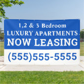 Aangepaste nu leasebanner spandoek (Buitenkant)