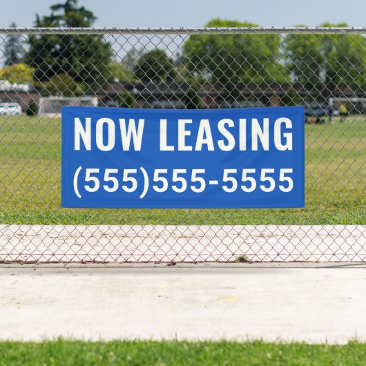 Aangepaste nu leasebanner spandoek (Insitu)