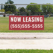 Aangepaste nu leasebanner spandoek (Insitu)