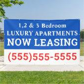 Aangepaste nu leasebanner spandoek (Buitenkant)