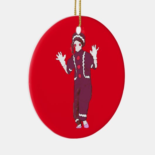 Aangepaste Nutcracker Ginger Snap Ornament (Rechts)