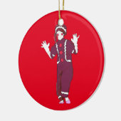 Aangepaste Nutcracker Ginger Snap Ornament (Links)