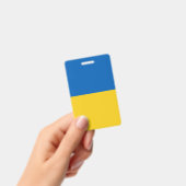 Aangepaste Oekraïense vlag Badge (Handheld)