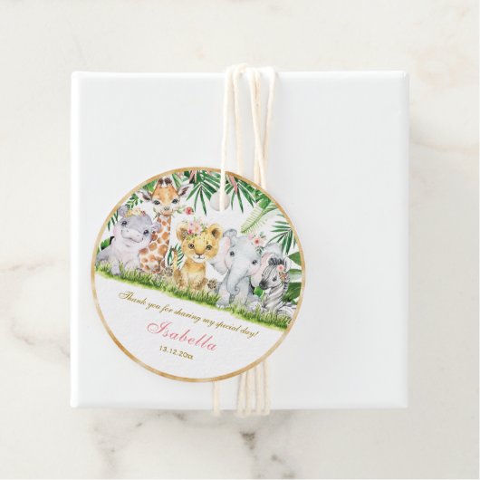 Aangepaste Oerwoud-baptisme en eersteklas labels (In situ)