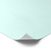 Aangepaste offerte, aangepast, lentRobins Egg Blue Poster (Hoek)