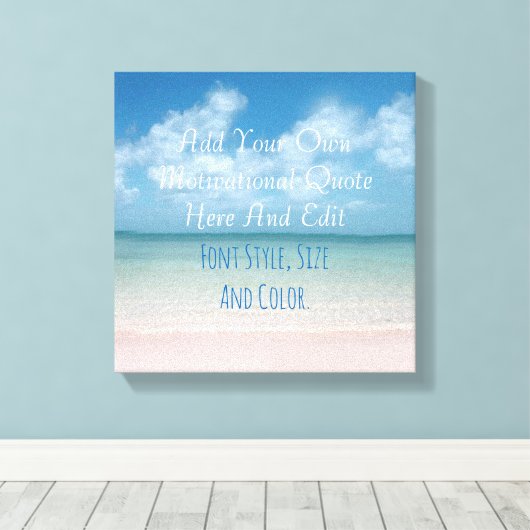 Aangepaste offerte canvas afdruk (Insitu (Houten vloer))