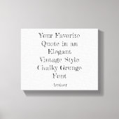 Aangepaste offerte Canvas Afdruk (Voorkant)