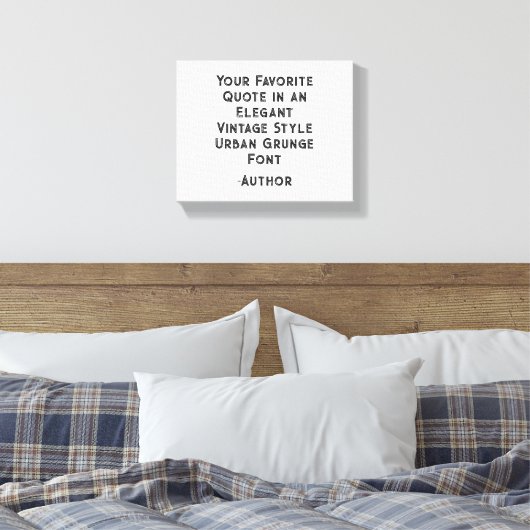 Aangepaste offerte canvas afdruk (Insitu (Slaapkamer))