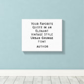 Aangepaste offerte canvas afdruk (Insitu (Houten vloer))