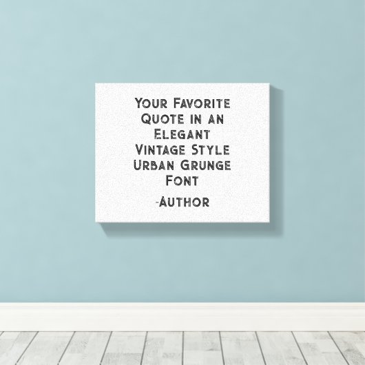 Aangepaste offerte canvas afdruk (Insitu (Houten vloer))