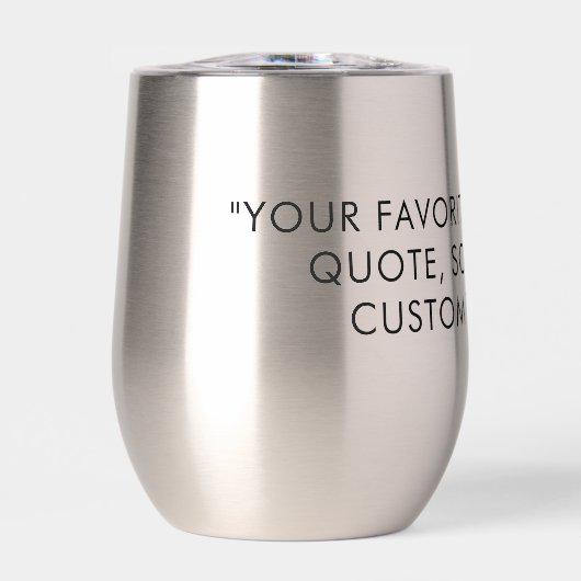 Aangepaste offerte Gepersonaliseerde Thermische Wi (Voorkant)