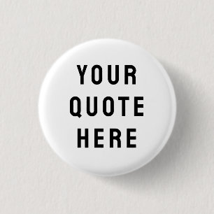 Aangepaste offerte Hier Aangepaste tekst Cadeau Ronde Button 3,2 Cm