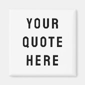 Aangepaste offerte hier Gepersonaliseerde tekst Gr Magneet (Voorkant)